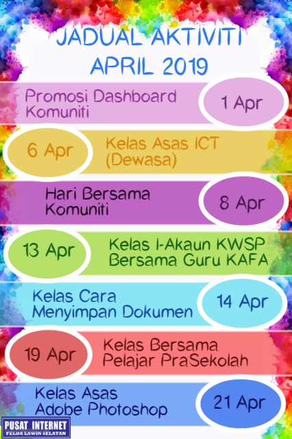 JADUAL APR 2019